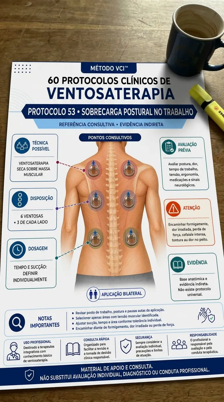 Protocolo impresso de sobrecarga postural no trabalho
